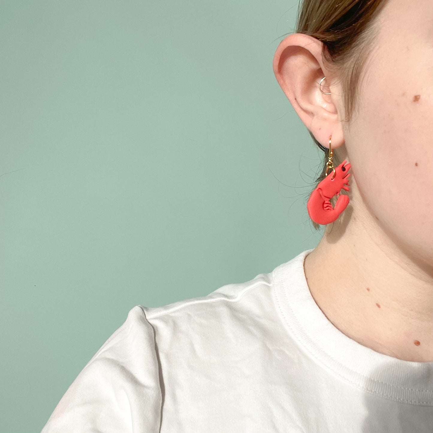 Shrimp Earrings