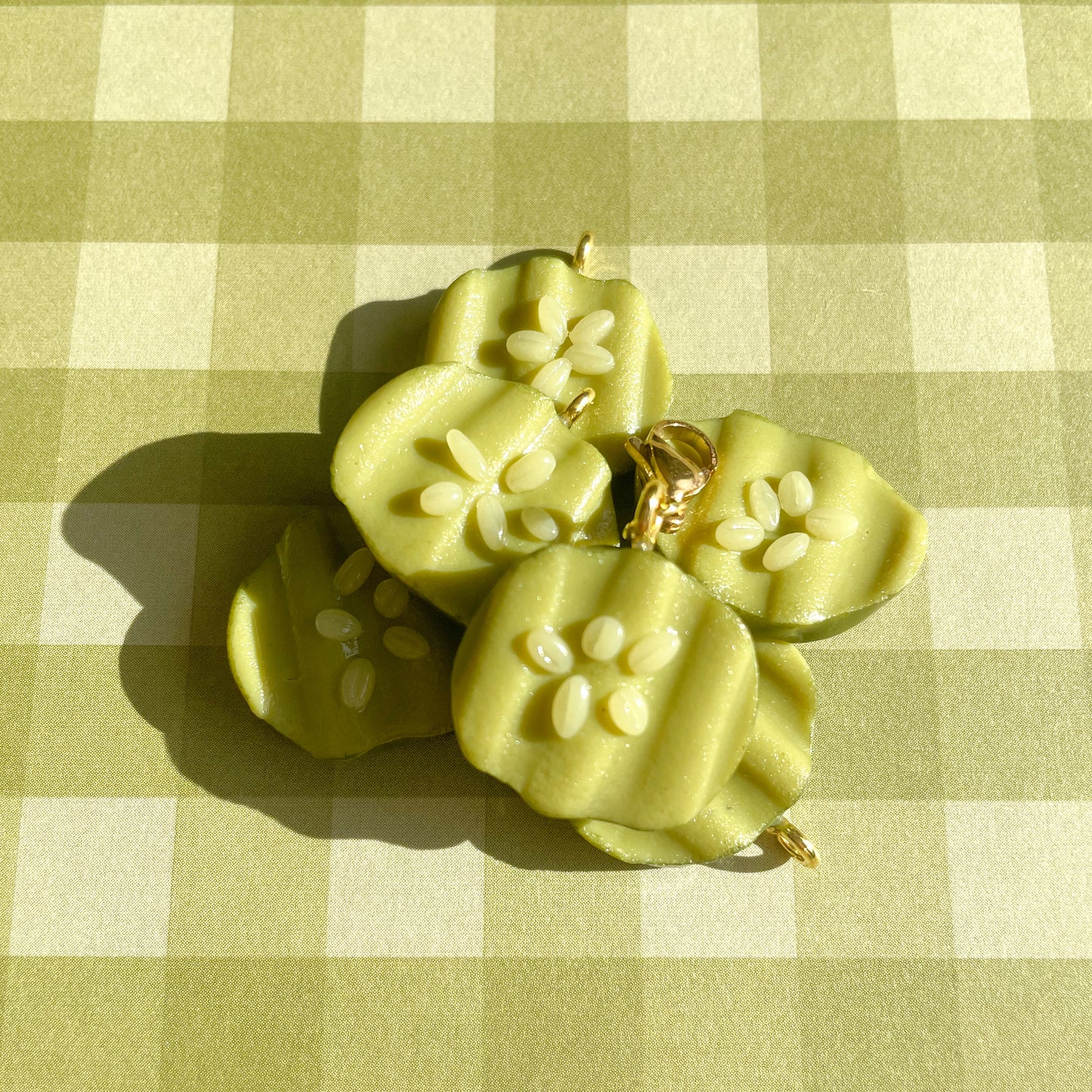 Pickle Chip Bag Charm