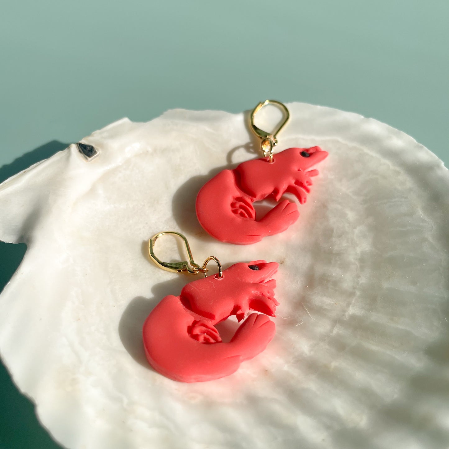 Shrimp Earrings