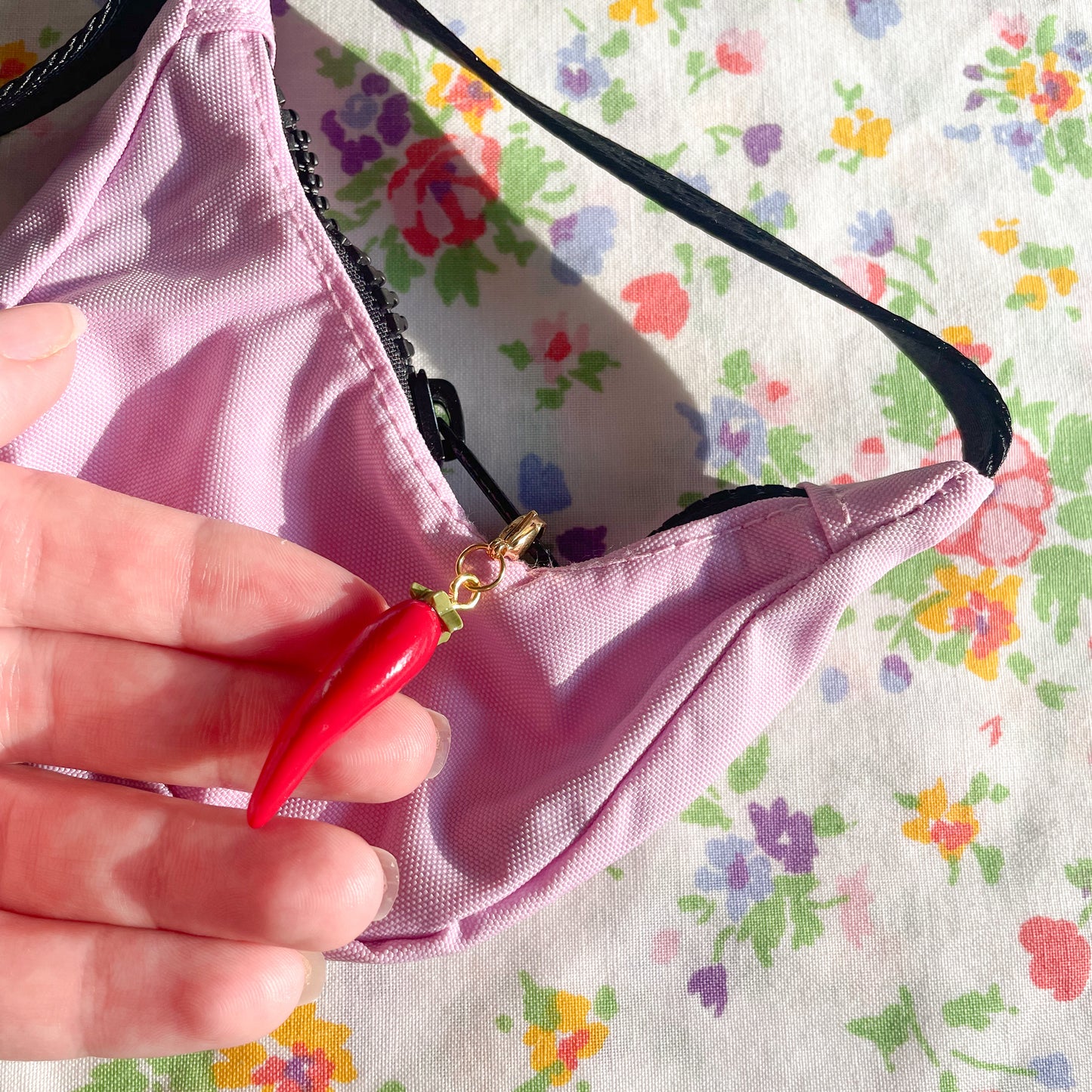 Chili Pepper Bag Charm