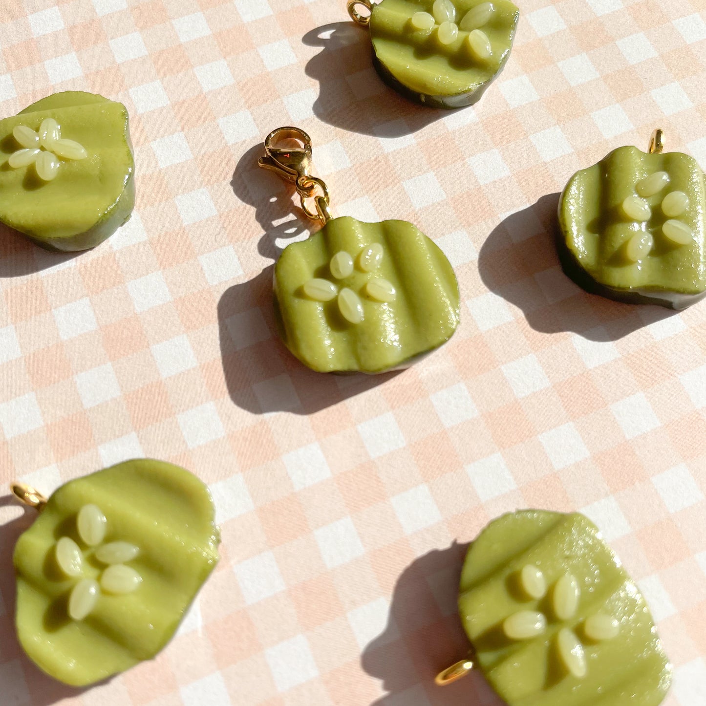 Pickle Chip Bag Charm