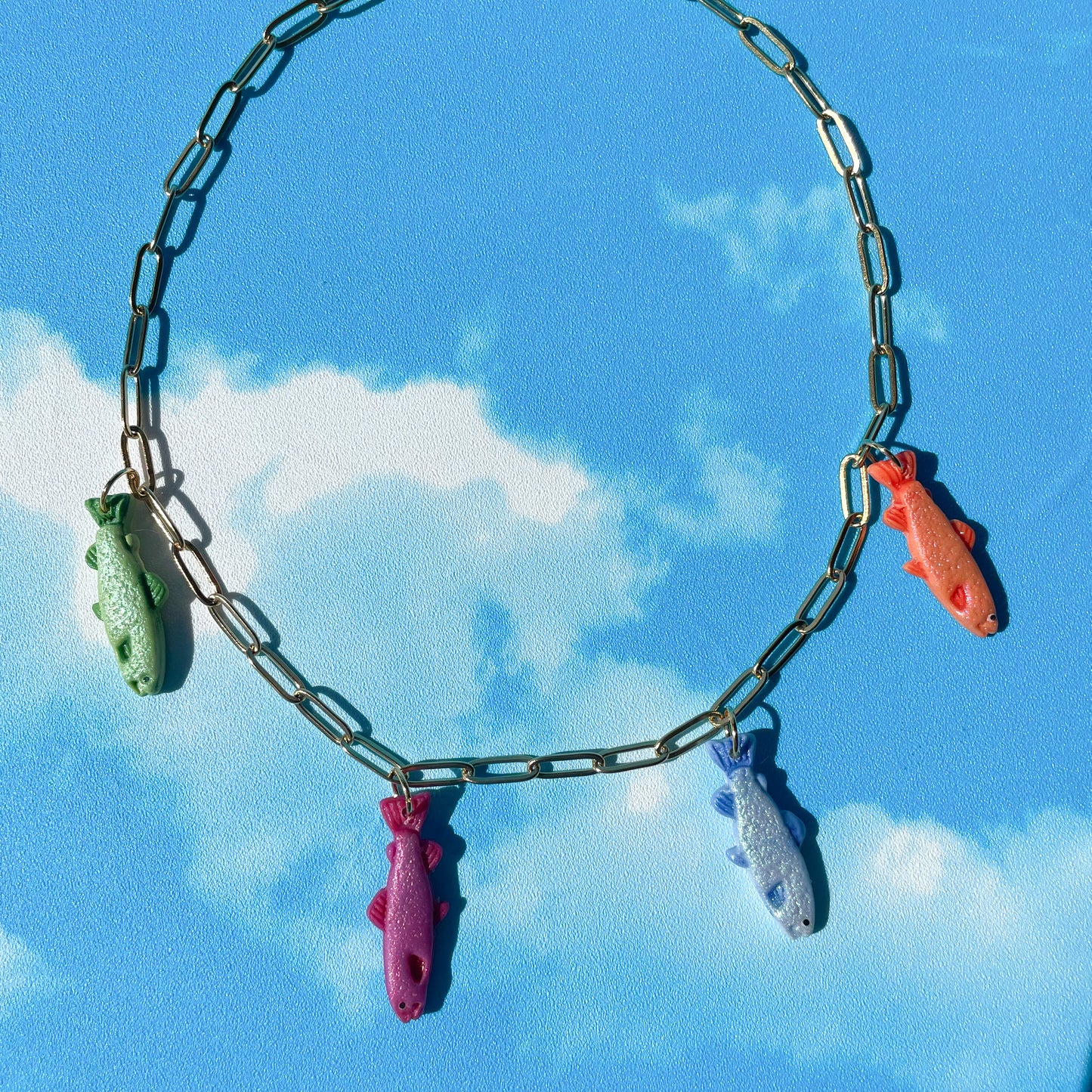 Fancy Fish Necklace
