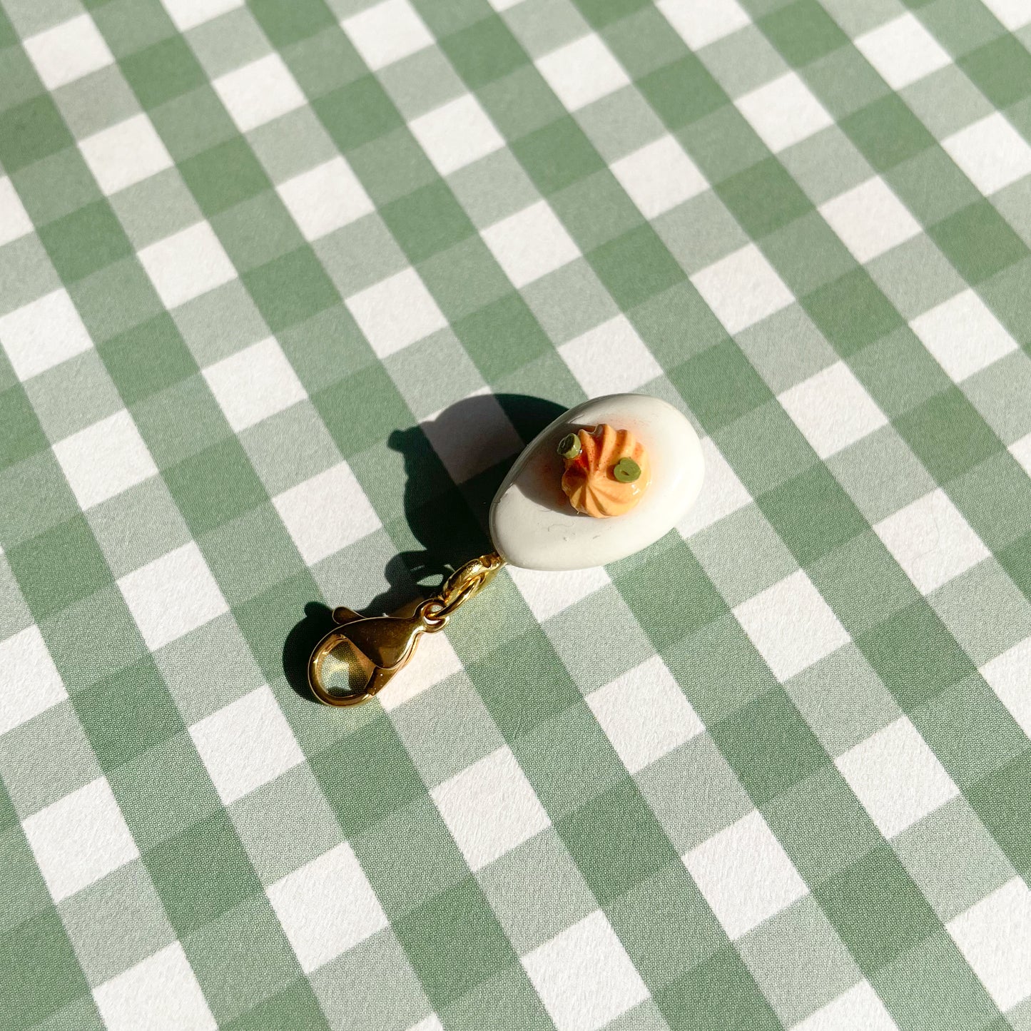 Deviled Egg Bag Charm