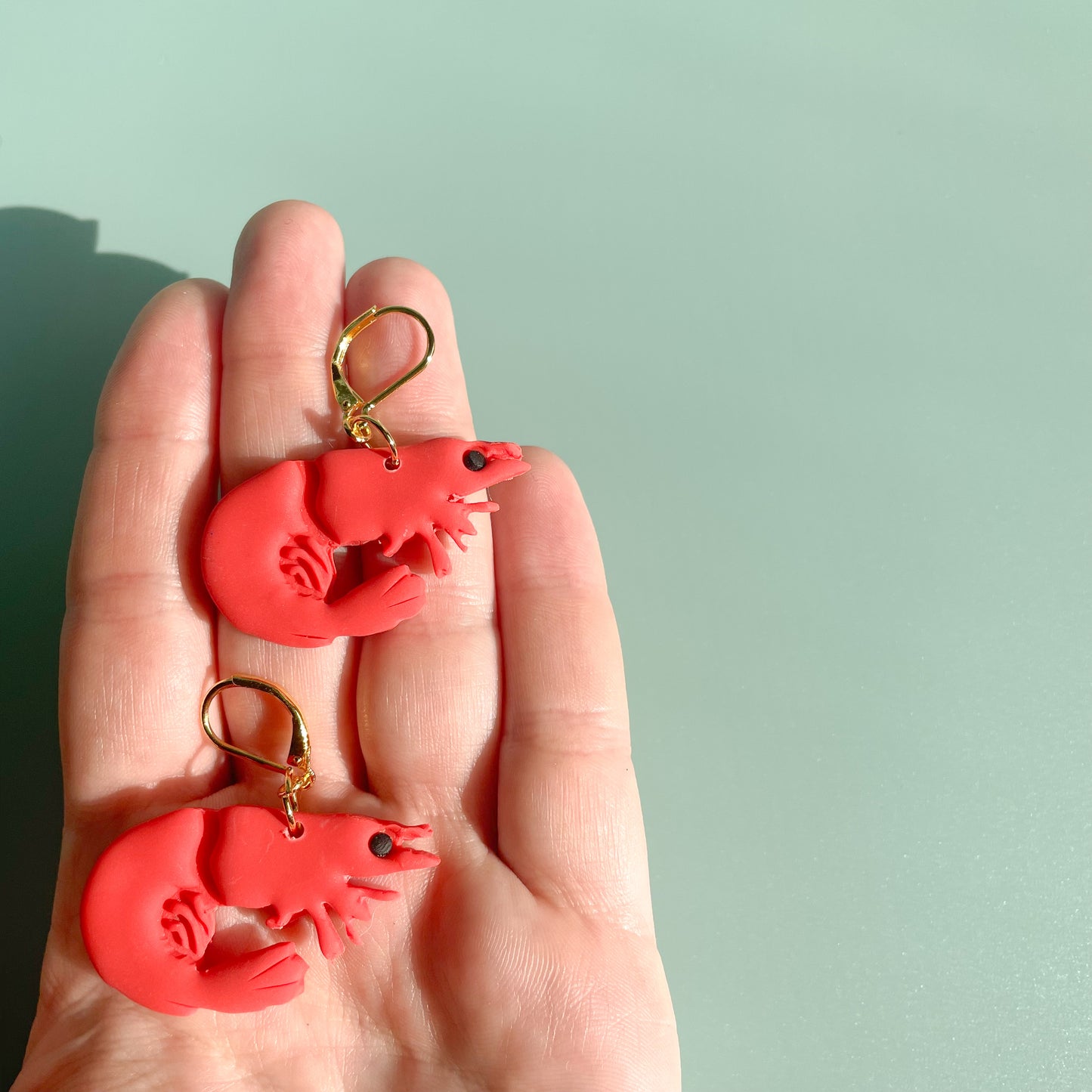 Shrimp Earrings