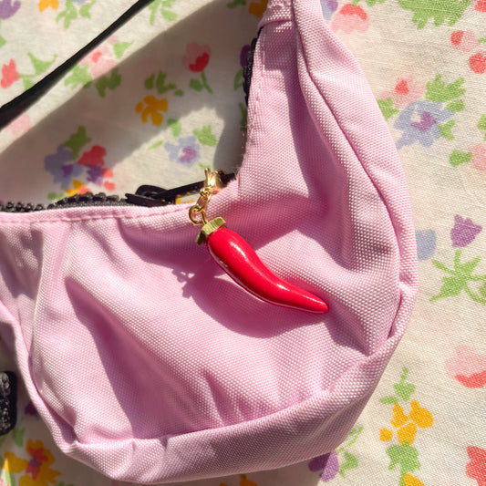 Chili Pepper Bag Charm
