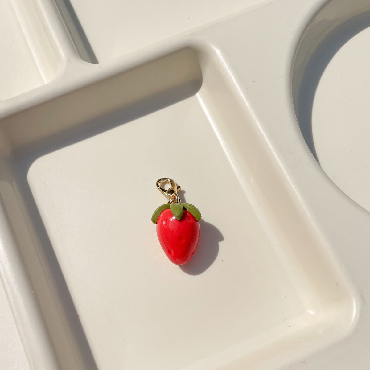 Strawberry Bag Charm