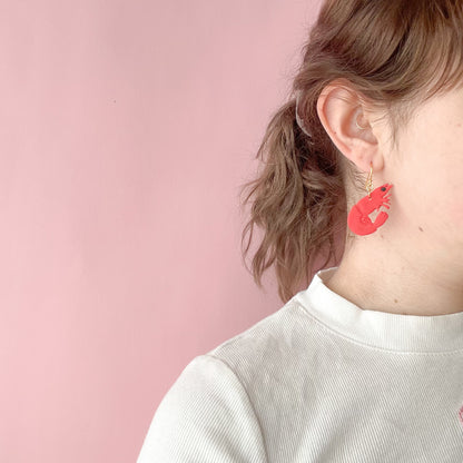 Shrimp Earrings