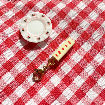 Unsalted Butter Bag Charm