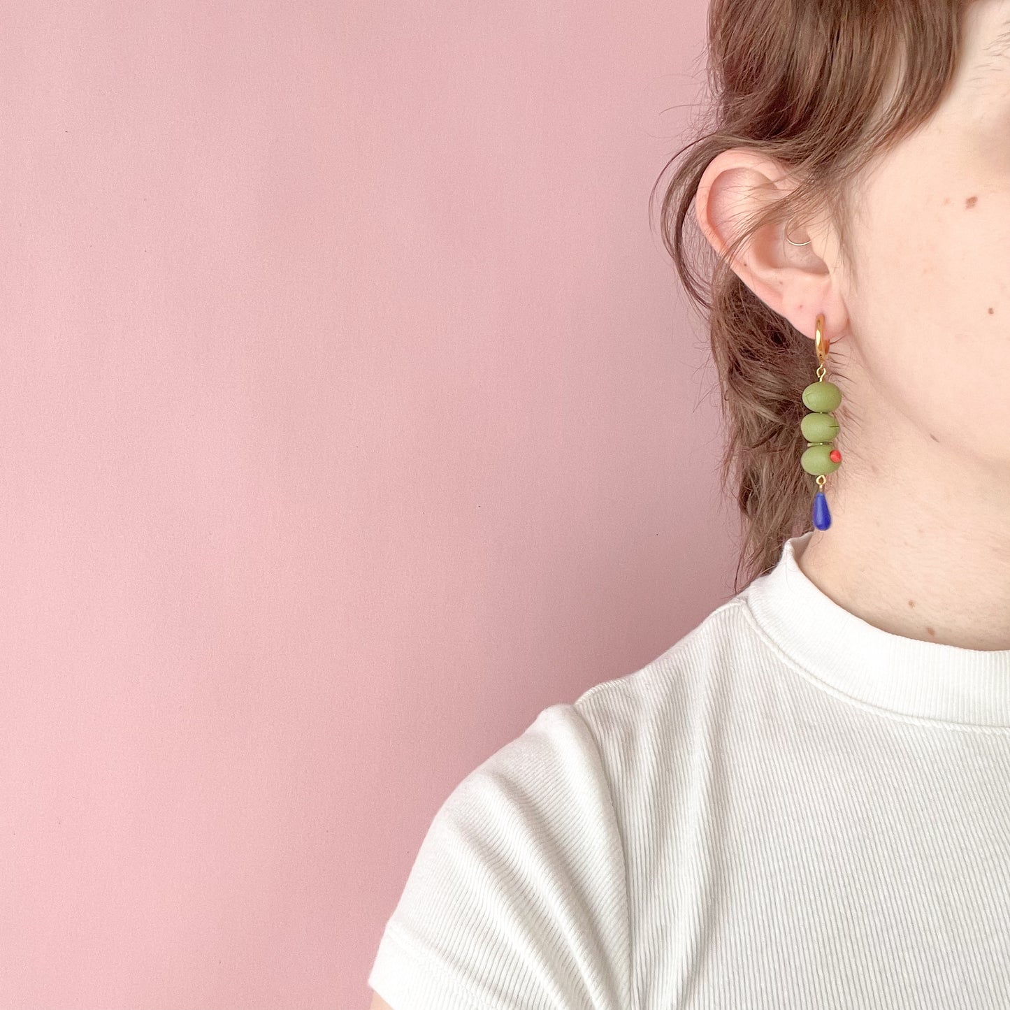 Olive Stack Earrings