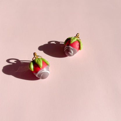 Chocolate Covered Strawberry Charms