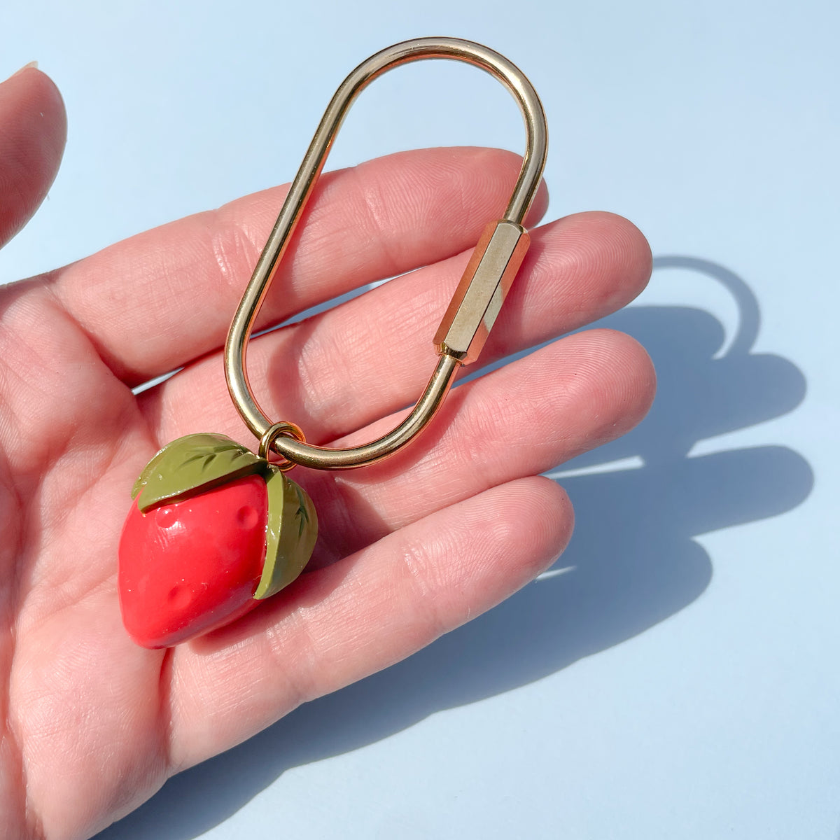 Big Strawberry Bag Charm