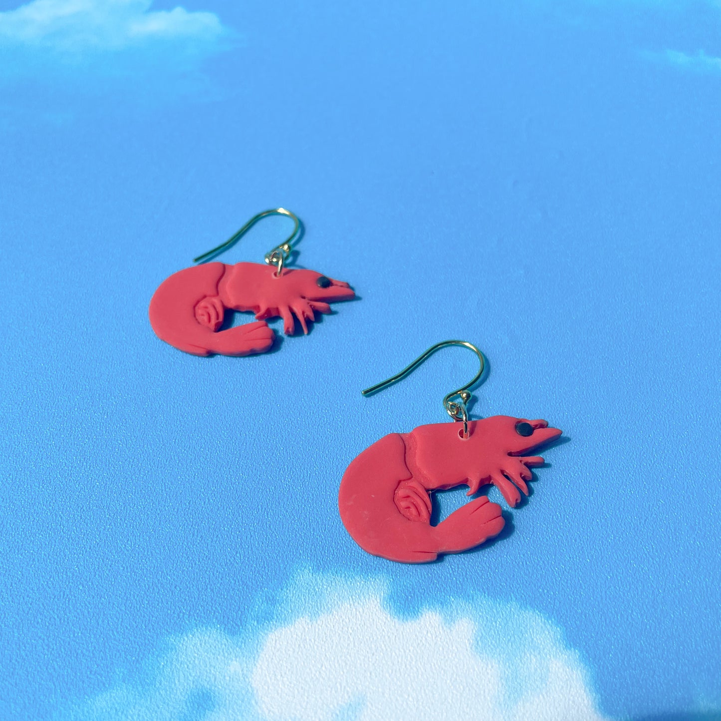 Shrimp Earrings