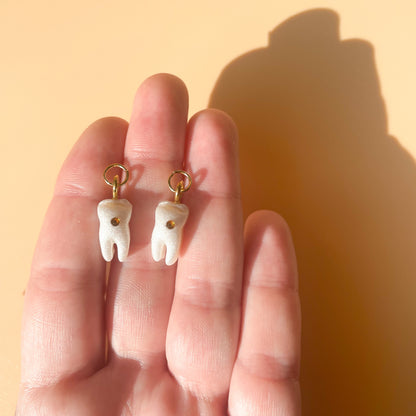 Tooth Gem Charms
