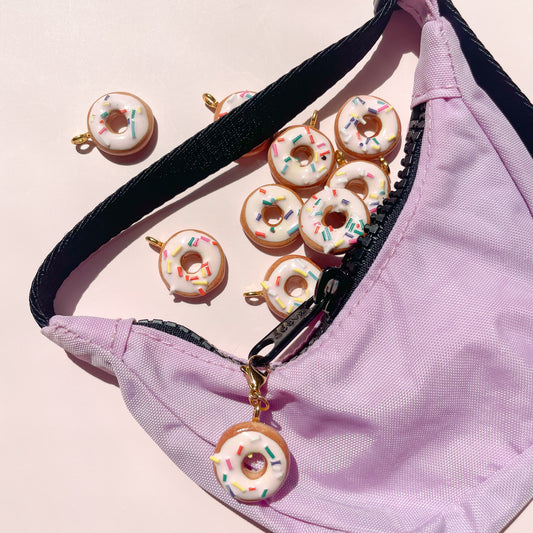 Donut Bag Charm