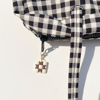 Butter Yellow Quilt Square Charm
