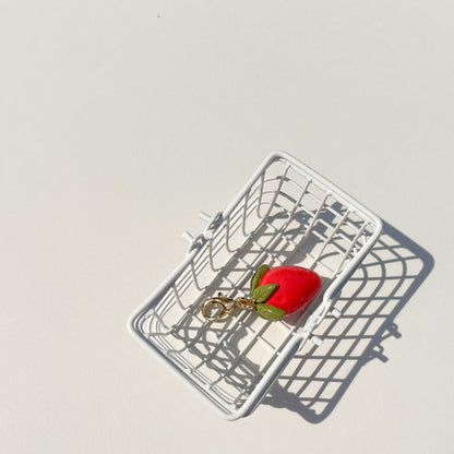 Strawberry Bag Charm