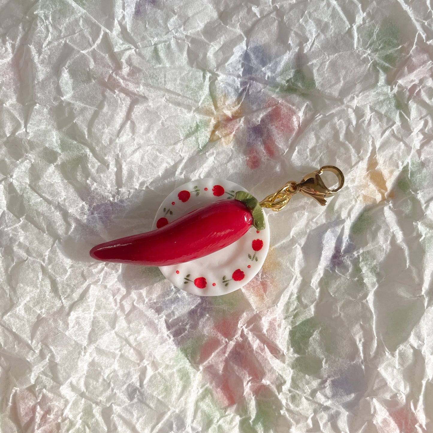 Chili Pepper Bag Charm
