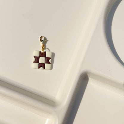 Butter Yellow Quilt Square Charm