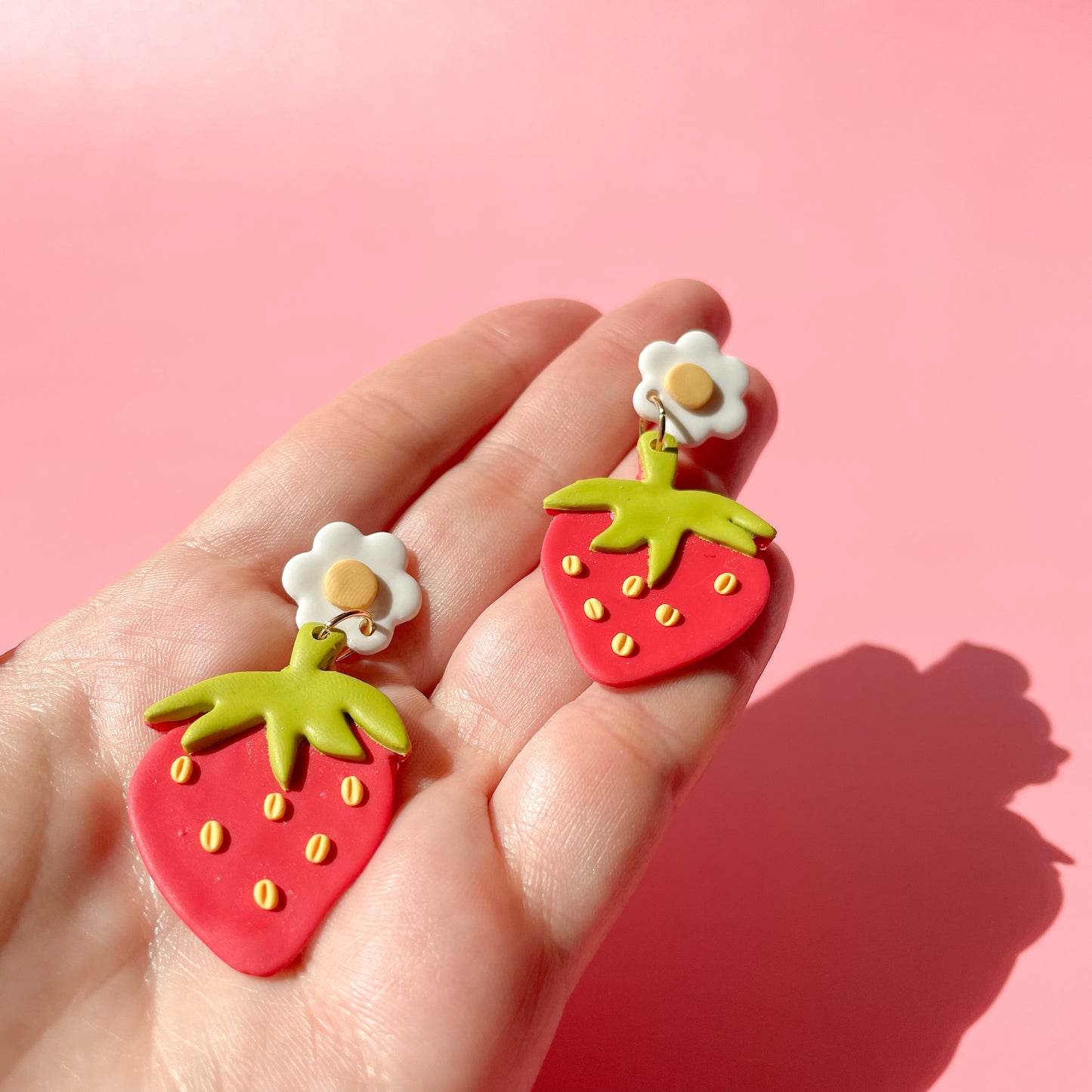 Strawberry Statement Earrings