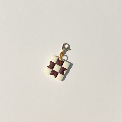 Butter Yellow Quilt Square Charm