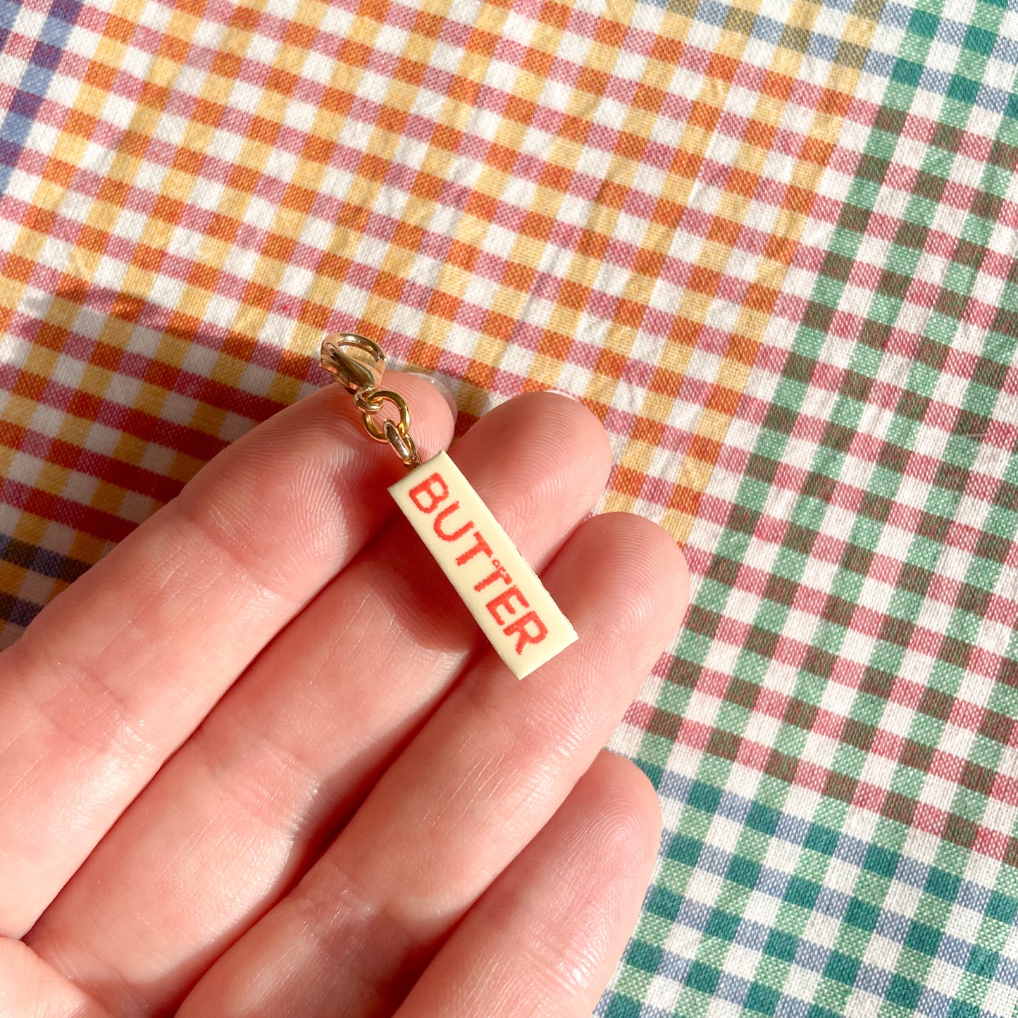 Unsalted Butter Bag Charm