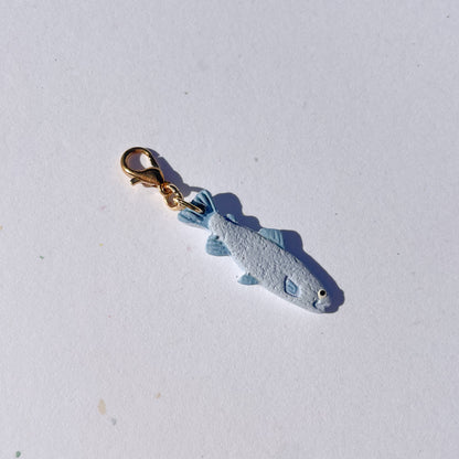 Blue Fancy Fish Bag Charm