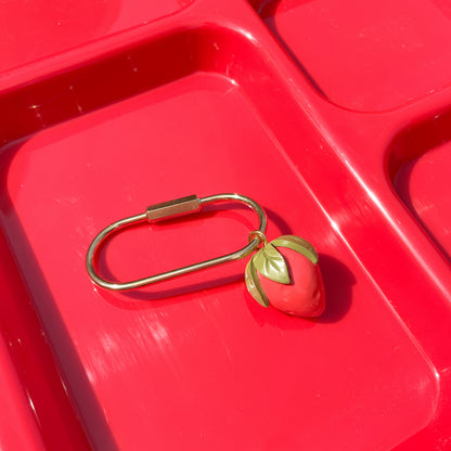 Big Strawberry Bag Charm