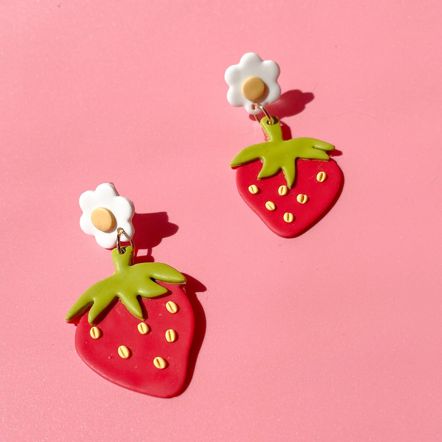 Strawberry Statement Earrings