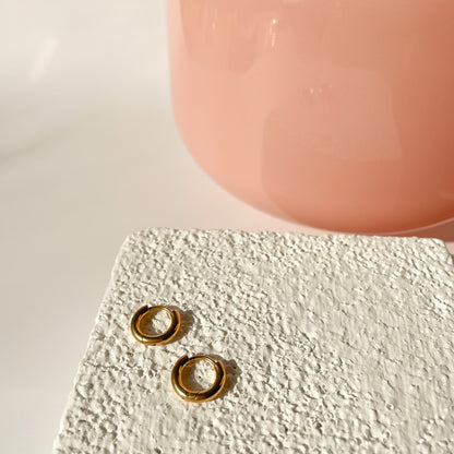 10 mm Gold Hoops